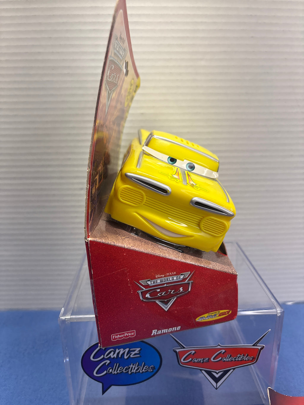 Disney Pixar Cars World of Cars Shake n' Go Yellow Ramone