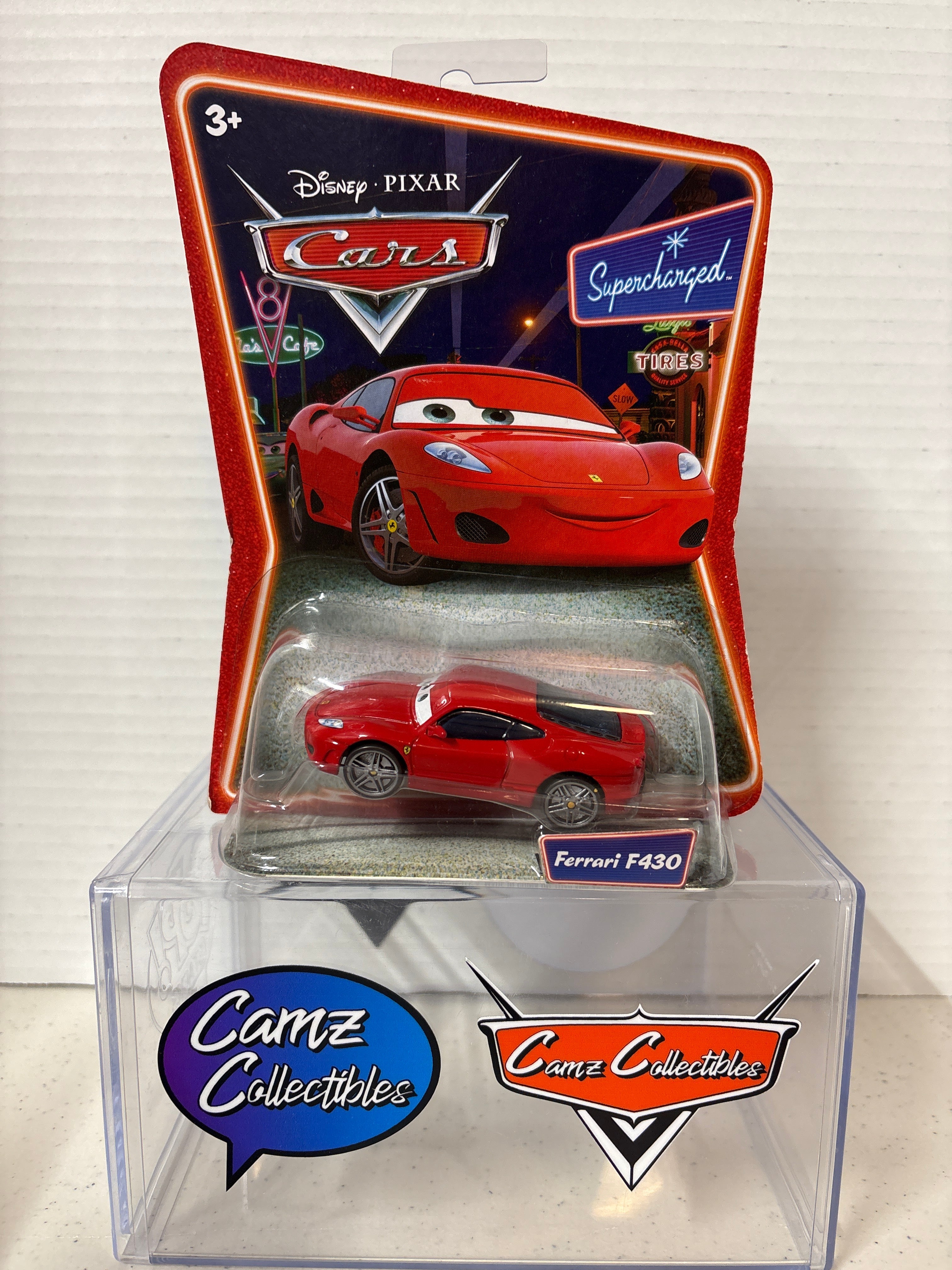 Disney Pixar Cars Supercharged Ferrari F430