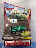 Disney Pixar Cars 2 Race Around the World Toys R Us Exclusive Nigel Gearsley with Metallic Finish