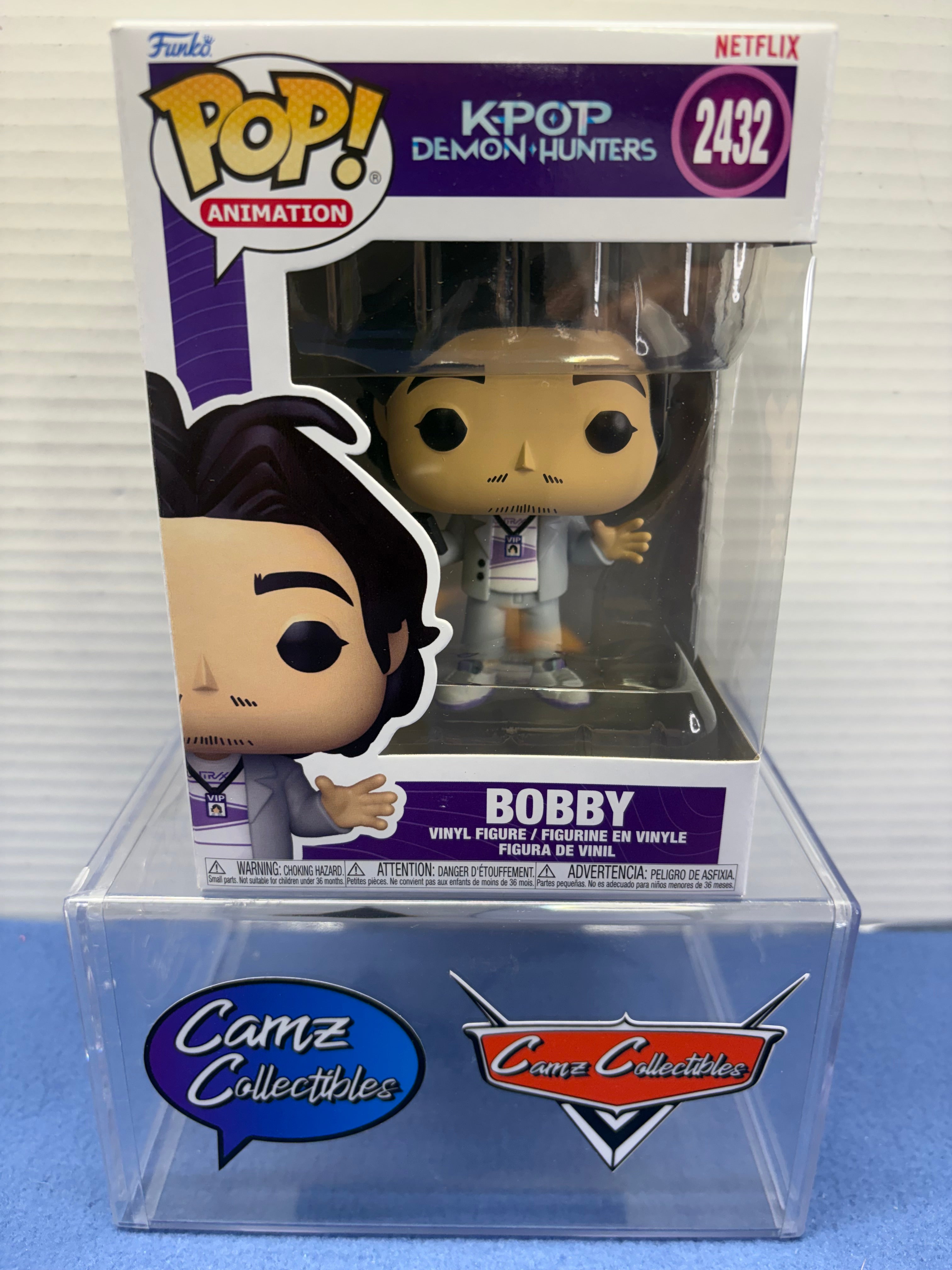 Funko Pop K-Pop Demon Hunters Bobby #2432