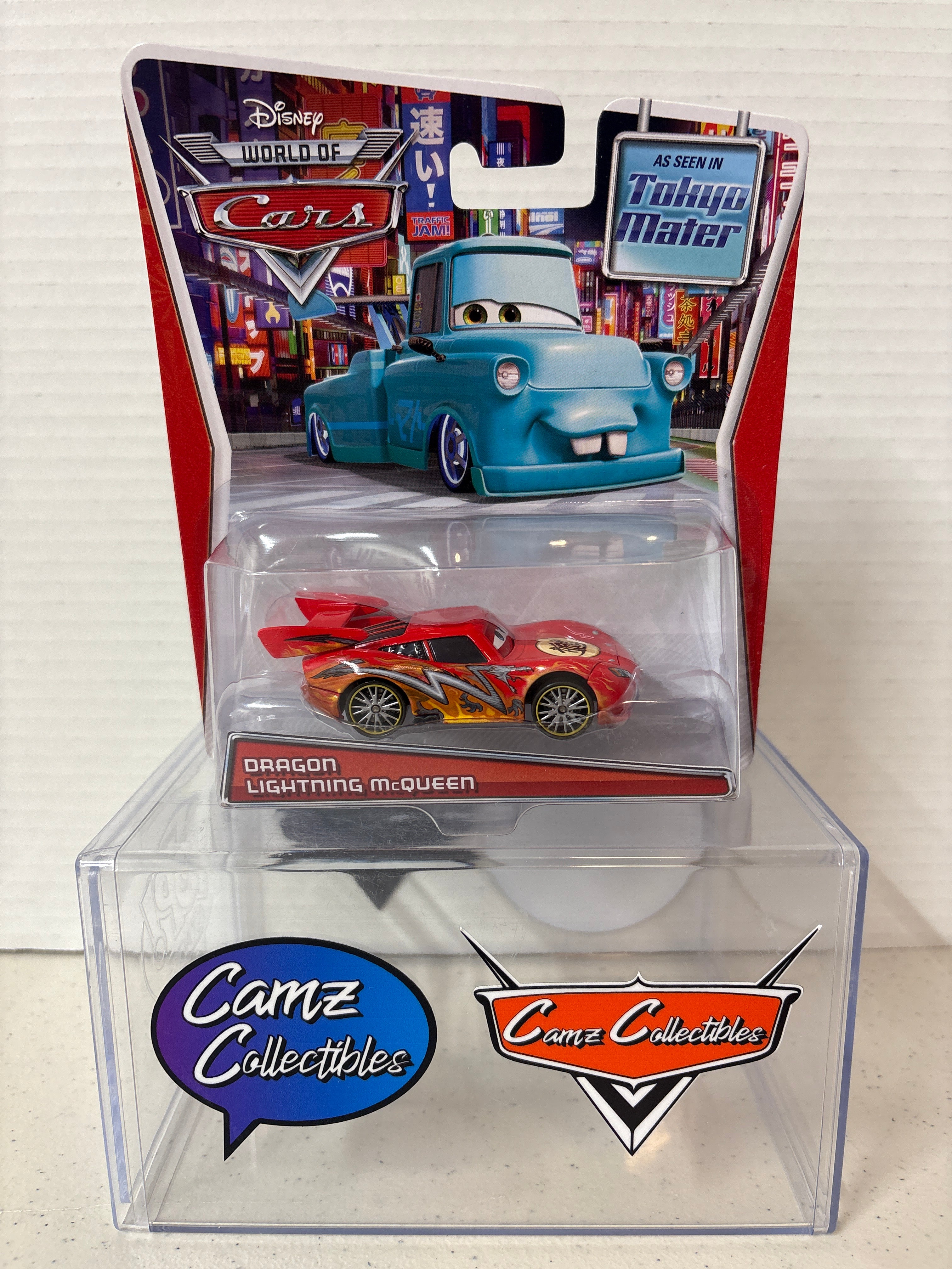 Disney Pixar Cars World of Cars Dragon Lightning McQueen as seen in Tokyo Mater