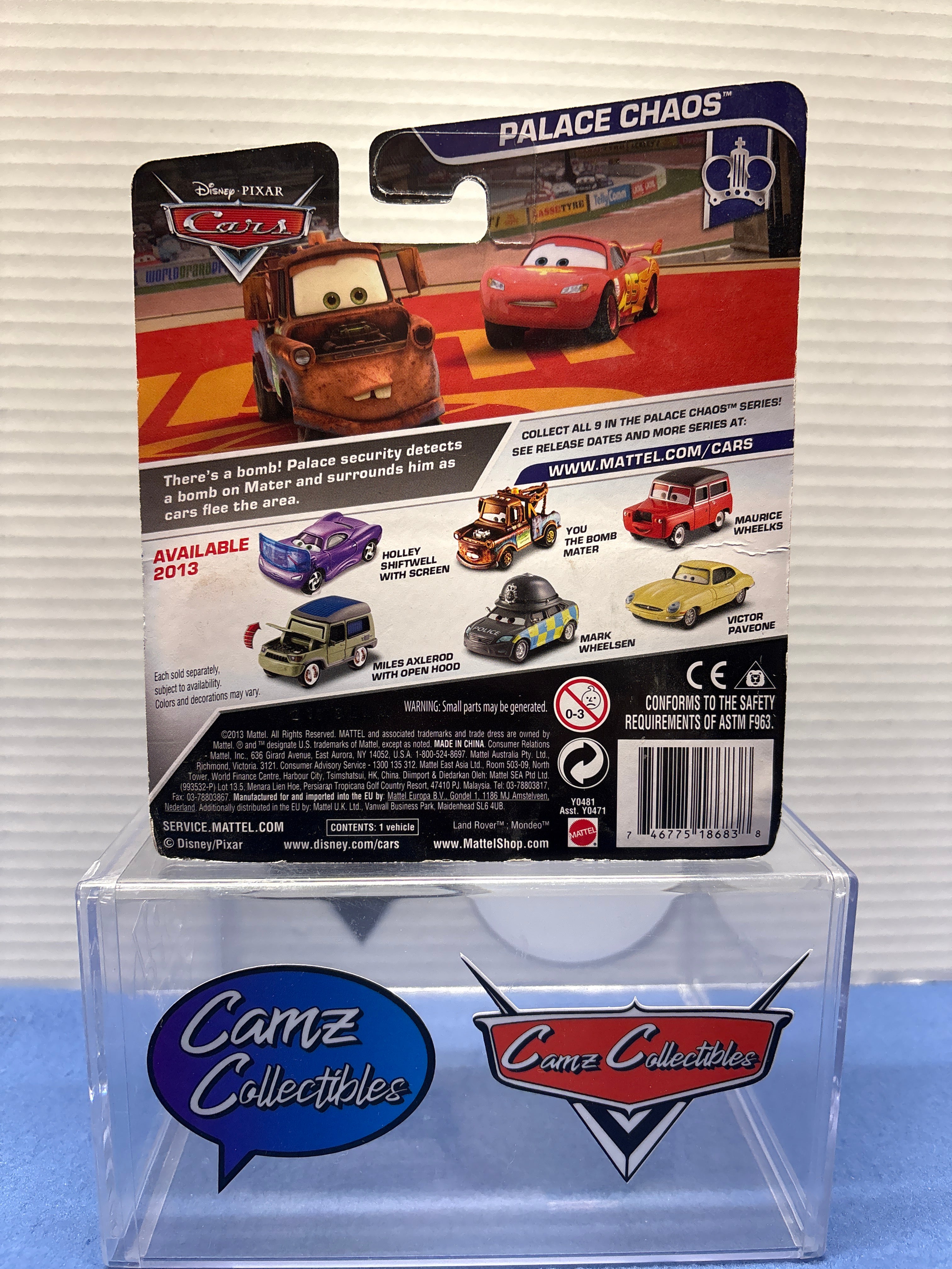 Disney Pixar Cars Mark Wheelson Palace Chaos