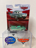 Disney Pixar Cars Flo 2026 release on 2021 metal card