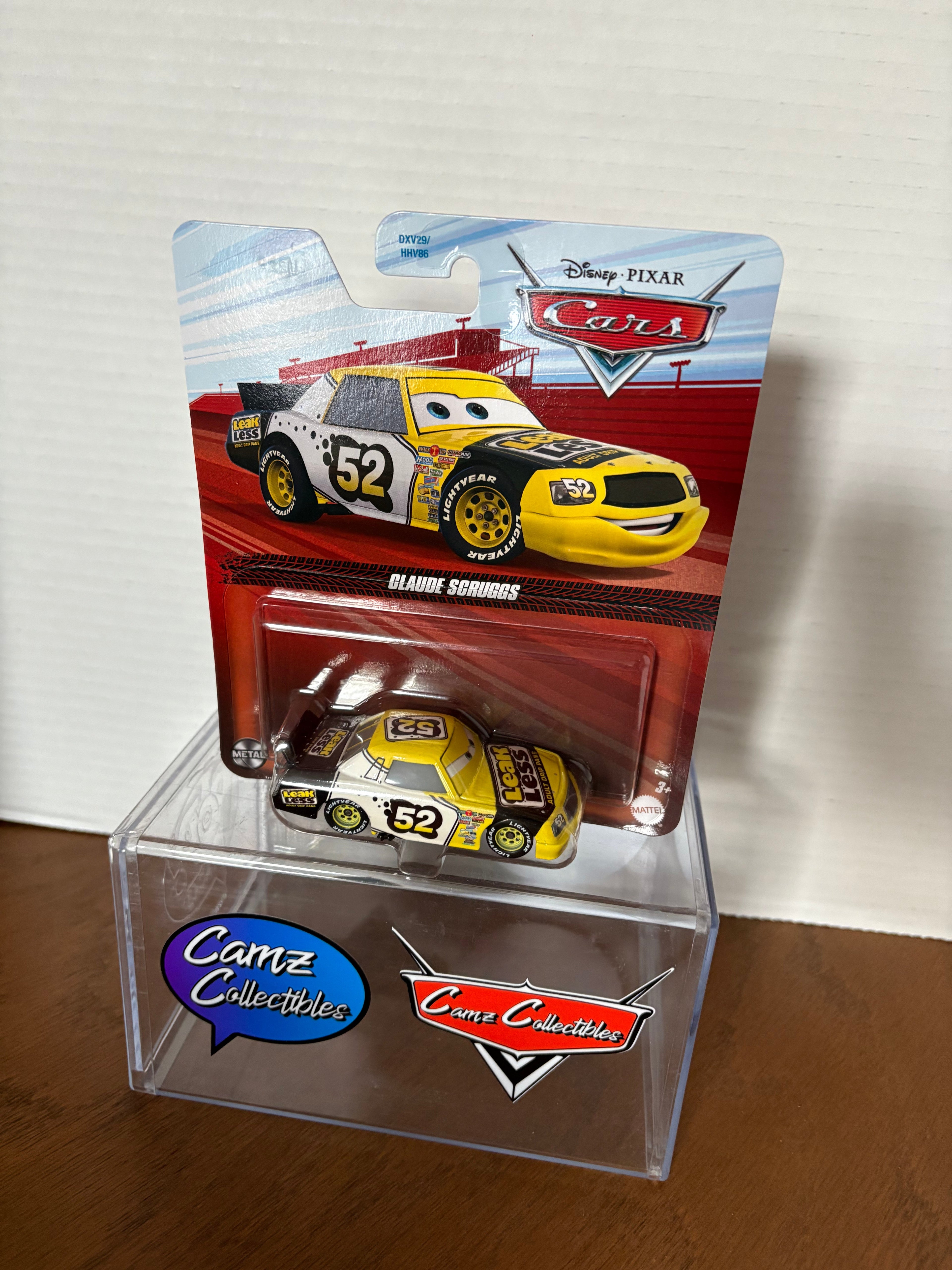 Disney Pixar Cars 2021 Claude Scruggs #52 Leak Less