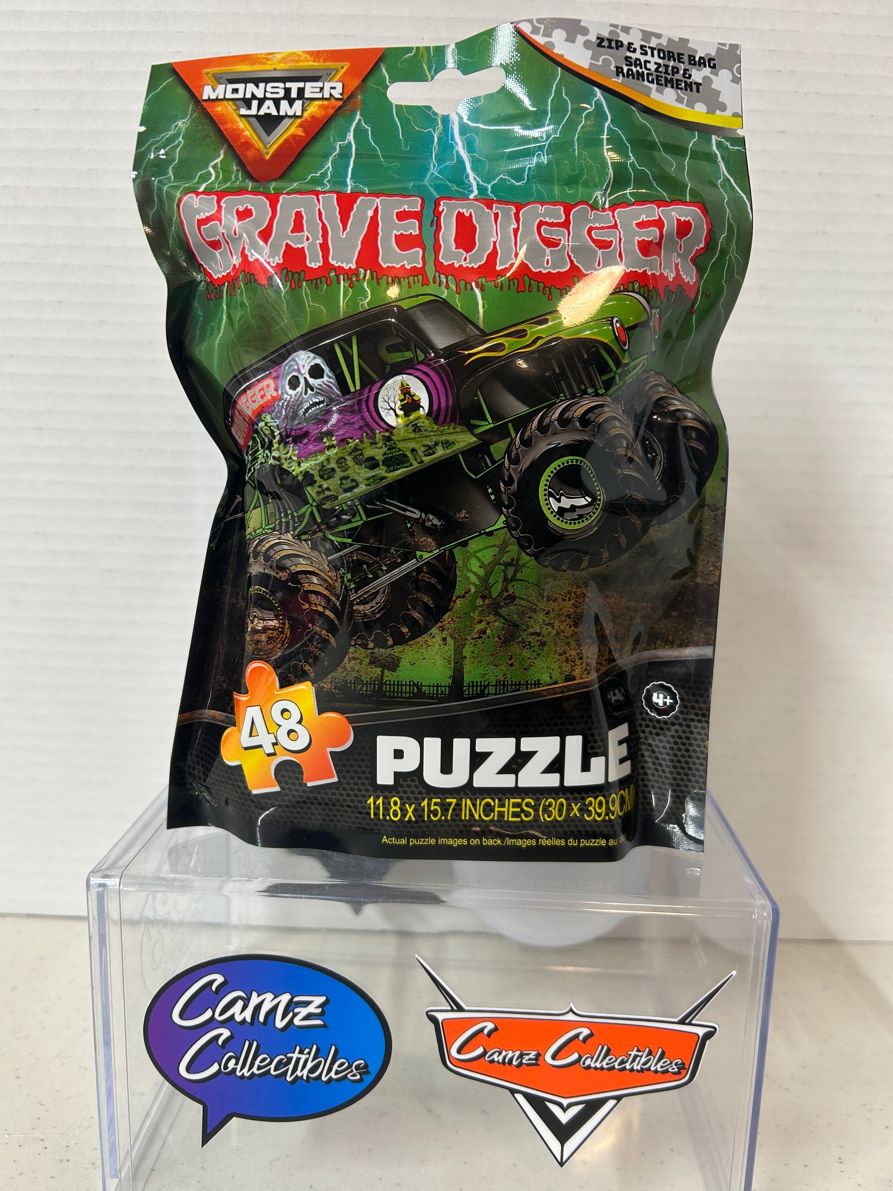 Monster Jam Grave Digger 48 piece puzzle