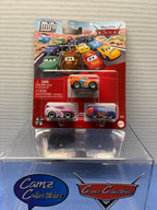 Disney Pixar Cars 3 Pack Mini Racers Case 964J - Ryan "Inside" Laney, Barry DePedal, and Flip Dover