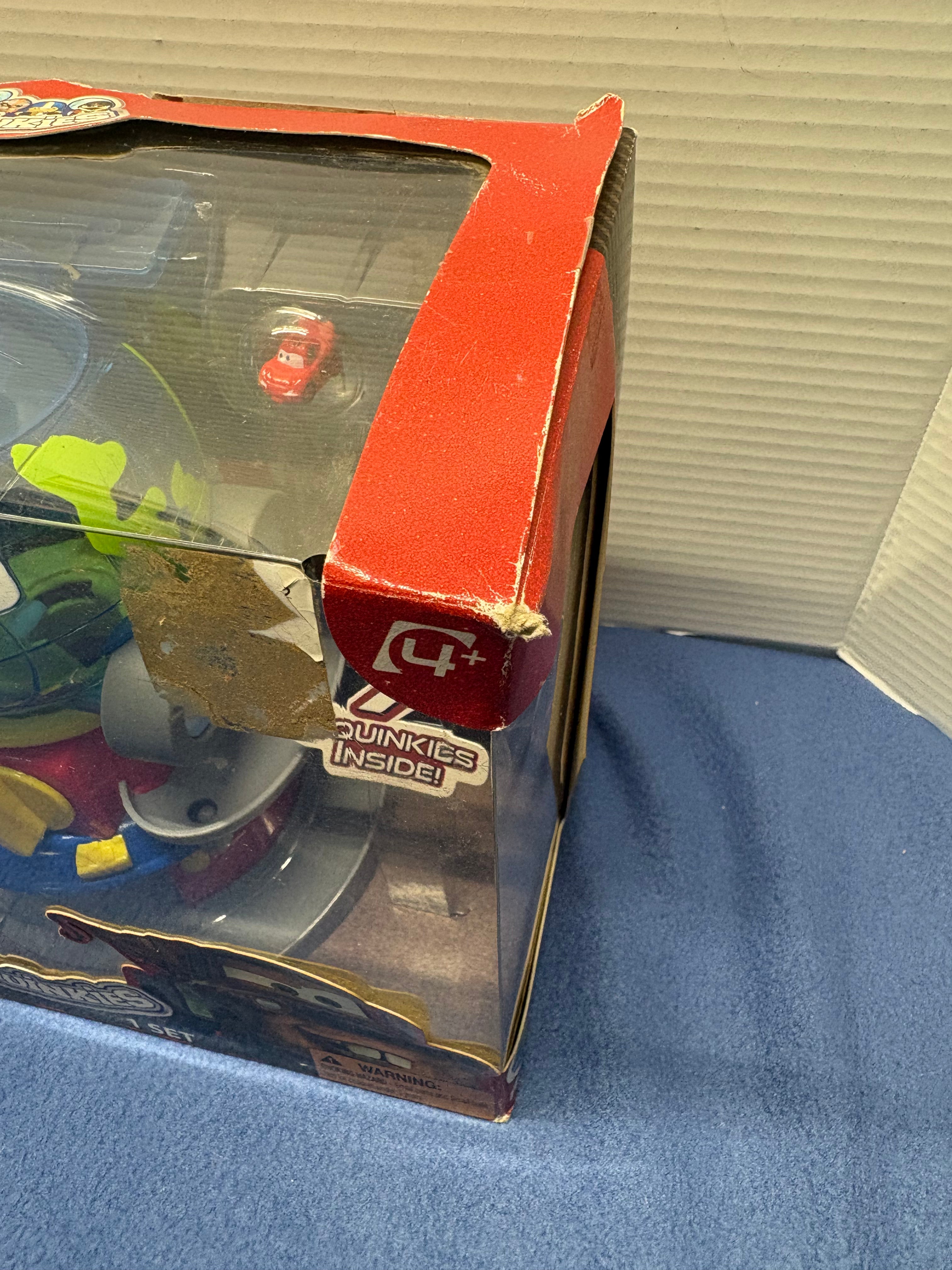 Disney Pixar Cars 2 Globie Dispenser Sealed with squinkies and coins