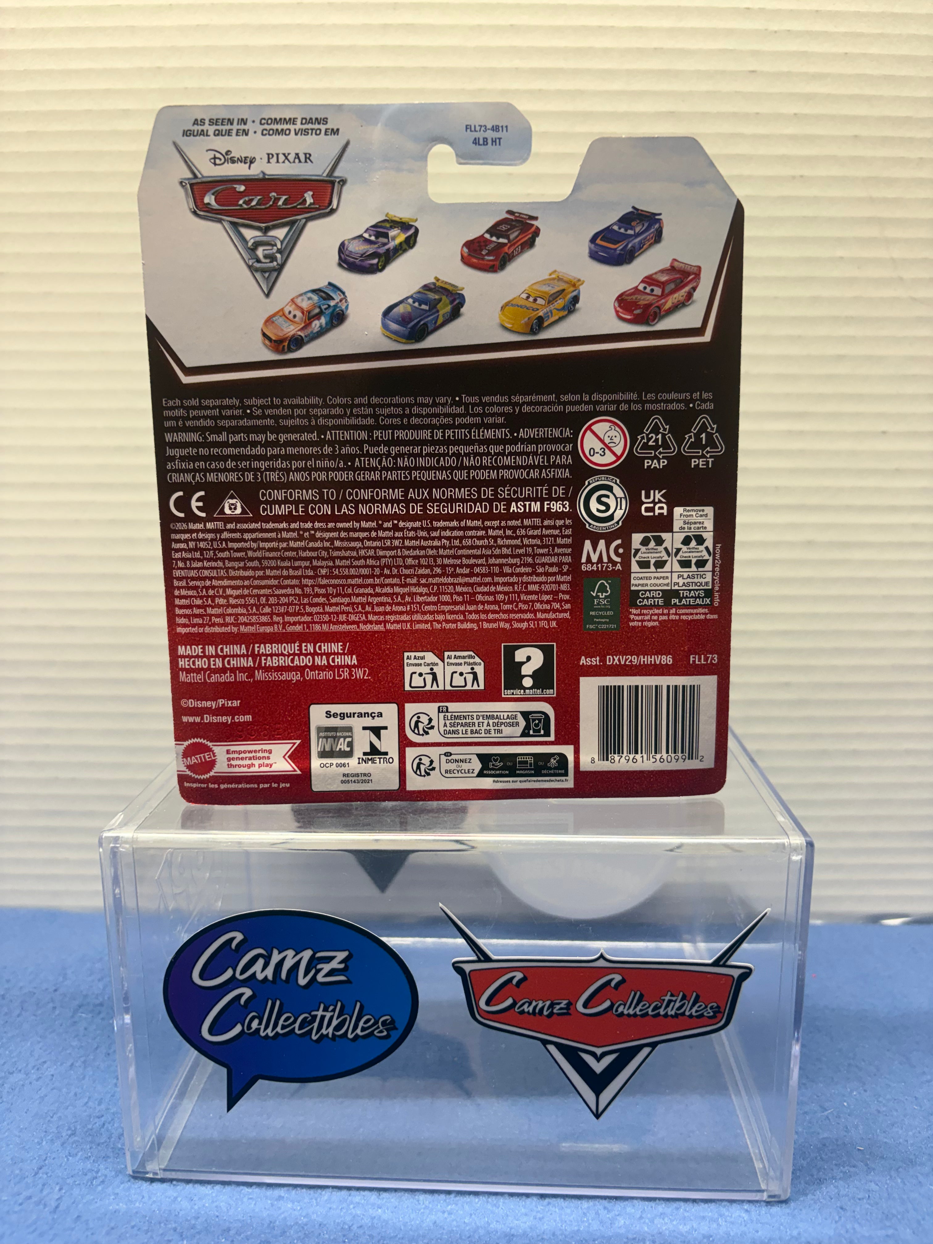 Disney Pixar Cars 2026 20th Anniversary Singles Case DXV29-95H - Chris Roamin