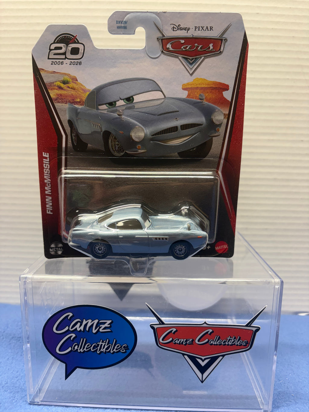 Disney Pixar Cars 2026 20th Anniversary Singles Case DXV29-95H - Finn McMissile