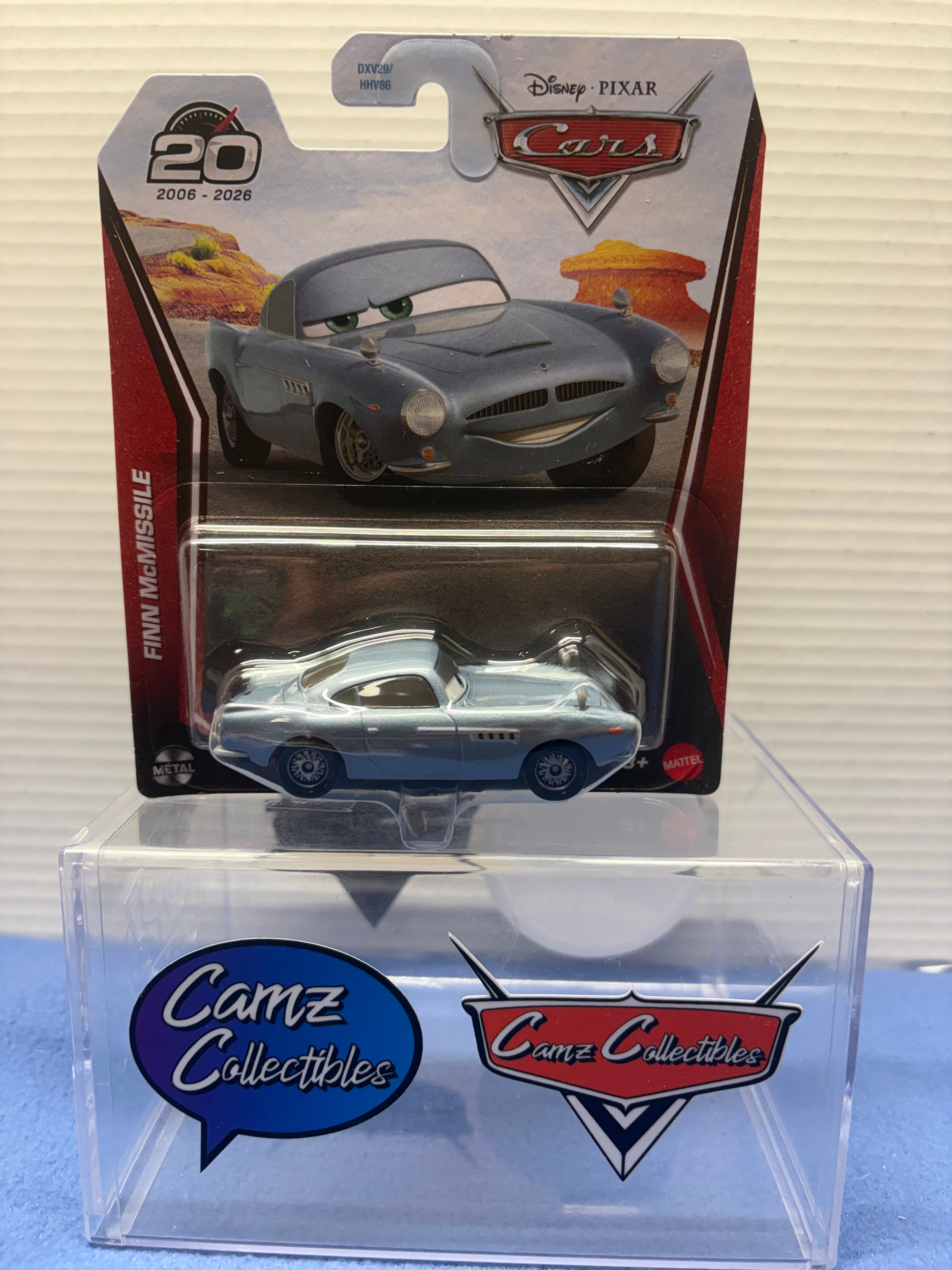 Disney Pixar Cars 2026 20th Anniversary Singles Case DXV29-95H - Finn McMissile