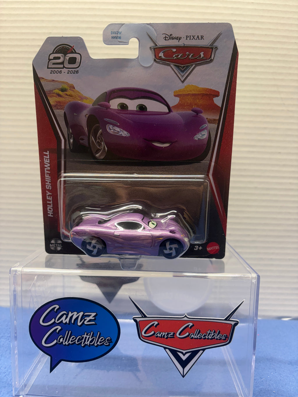 Disney Pixar Cars 2026 20th Anniversary Singles Case DXV29-95H - Holley Shiftwell