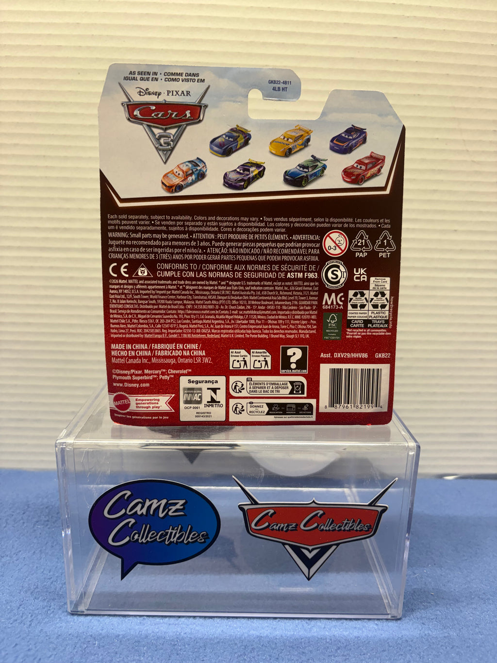 Disney Pixar Cars 2026 20th Anniversary Singles Case DXV29-95H - Jonas Carver