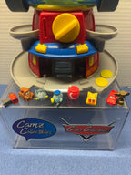 Disney Pixar Cars 2 Loose Globie Dispenser with squinkie coins and 8 squinkies