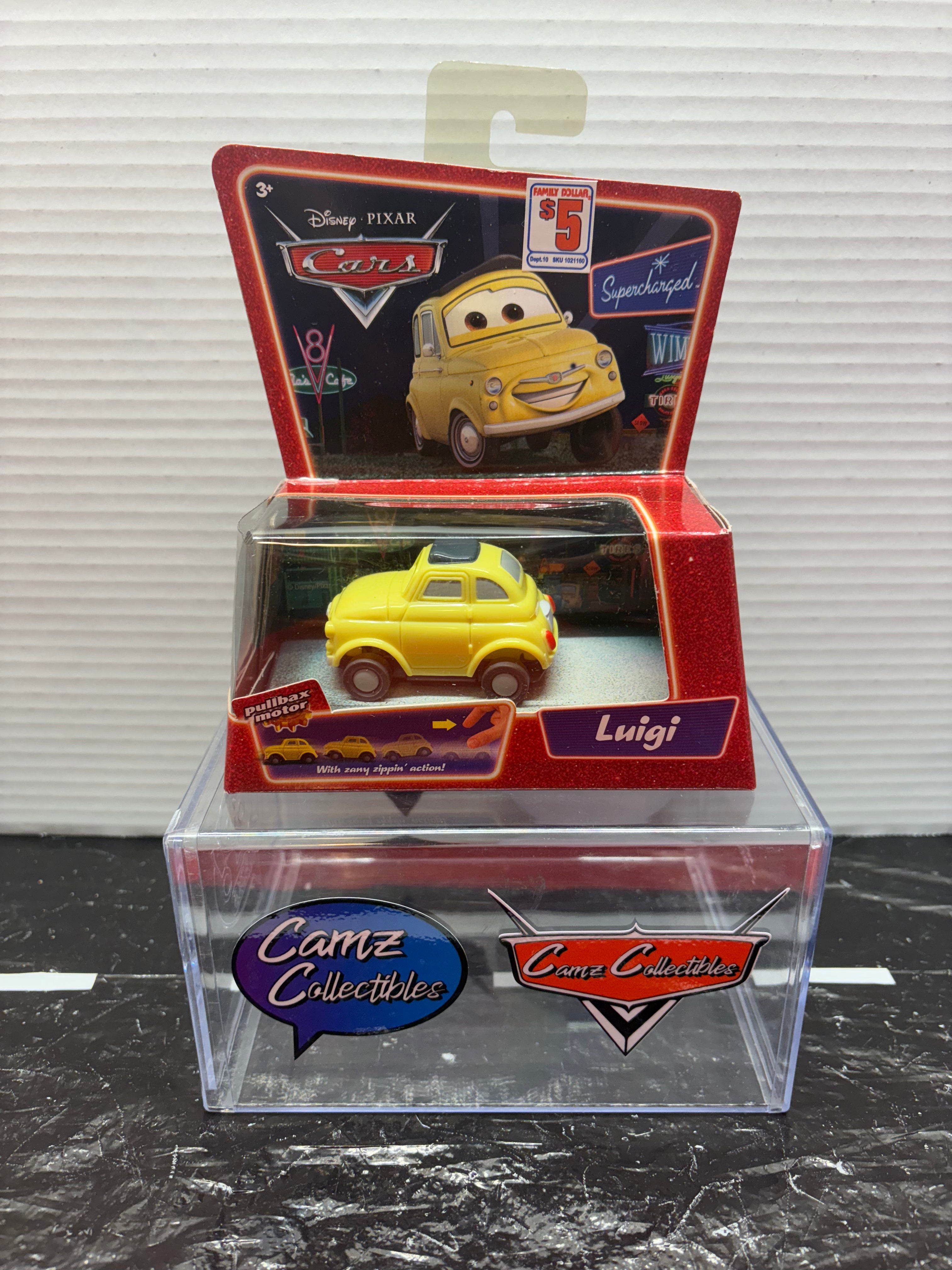 Supercharged Luigi (plastic pullback)