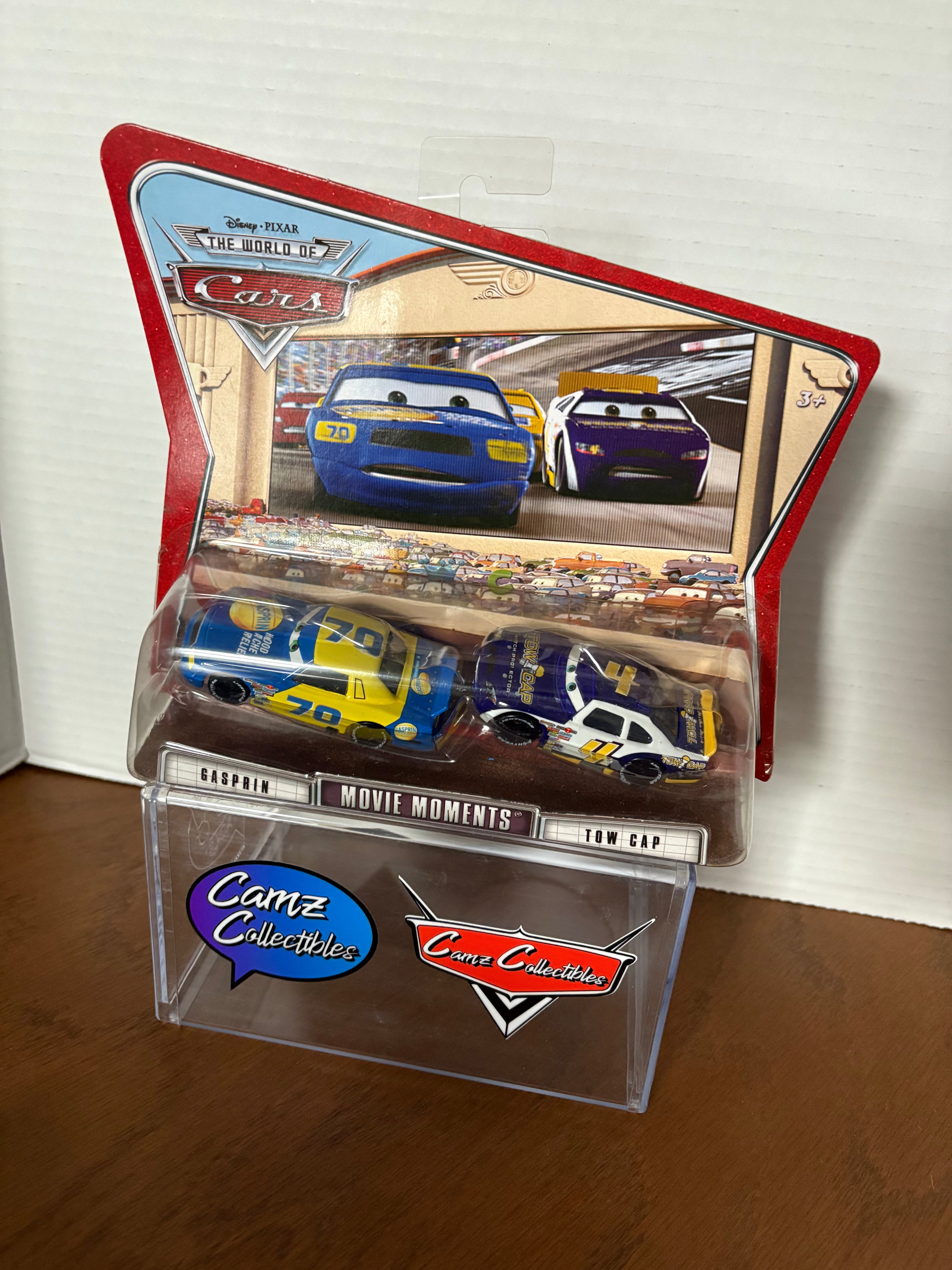 World of Cars Movie Moments Gasprin & Tow Cap