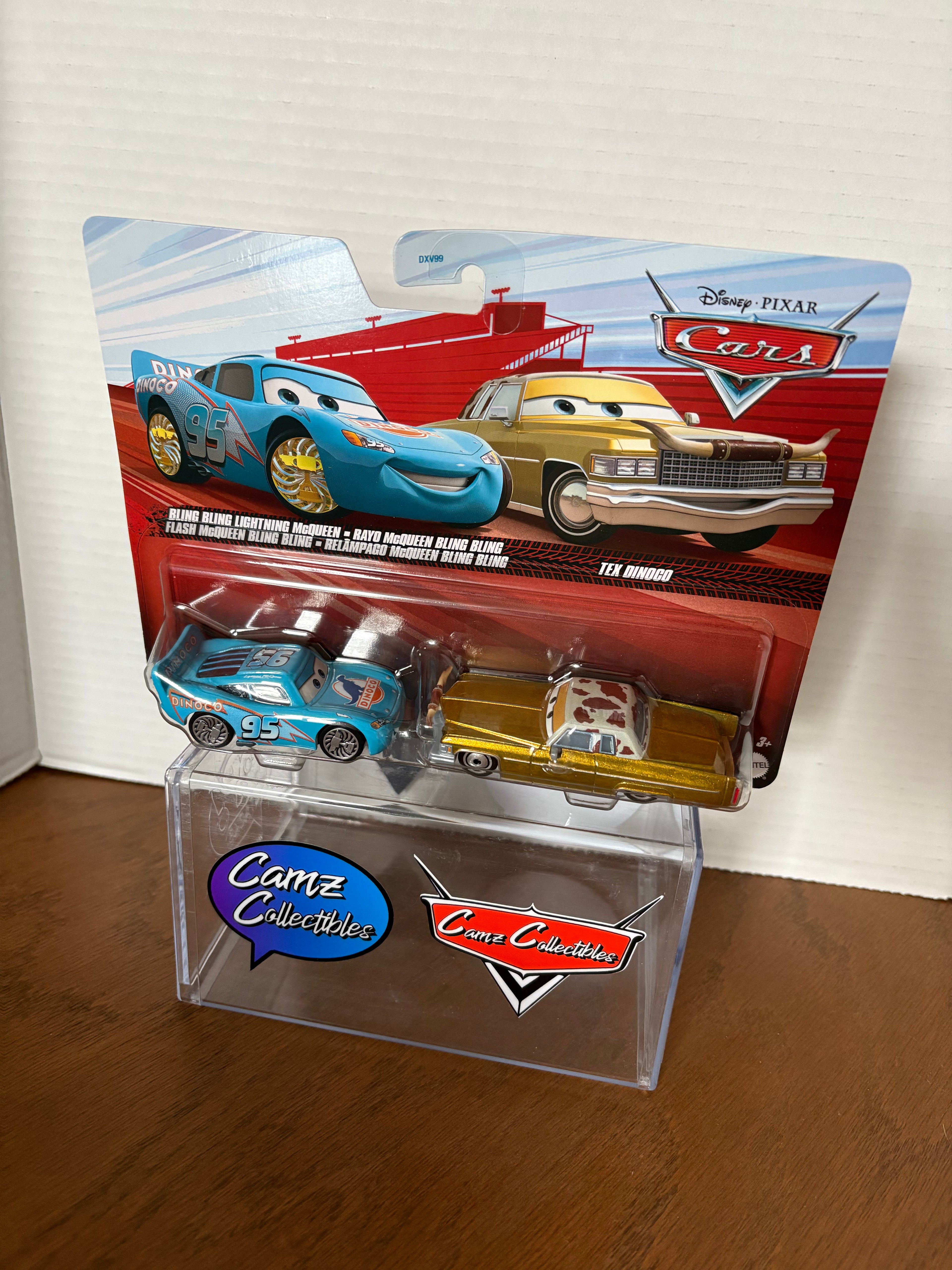 World of Cars Movie Moments Tex Dinoco & Dinoco Lightning McQueen