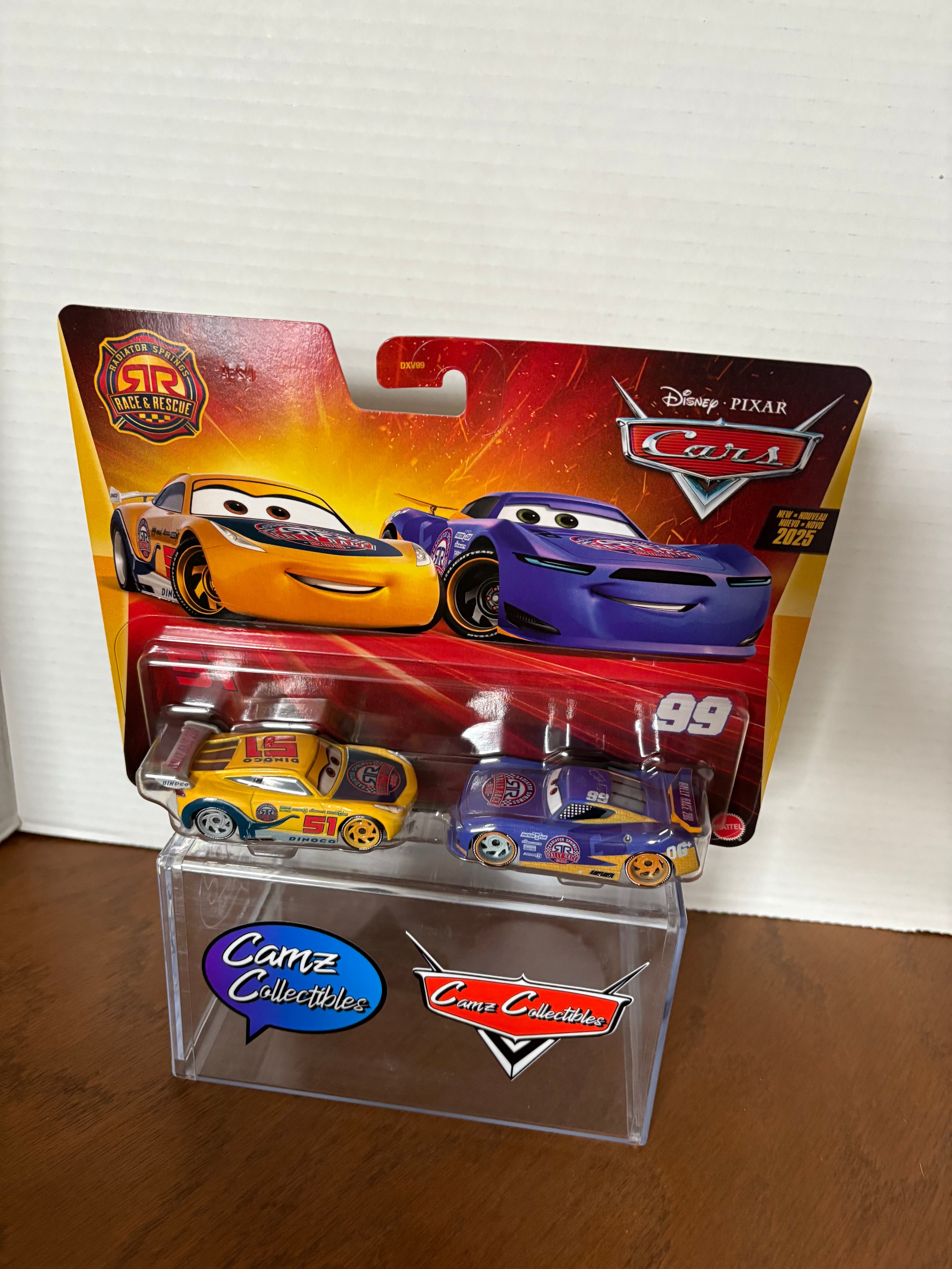 Race & Rescue Cruz Ramirez & Danny Swervez