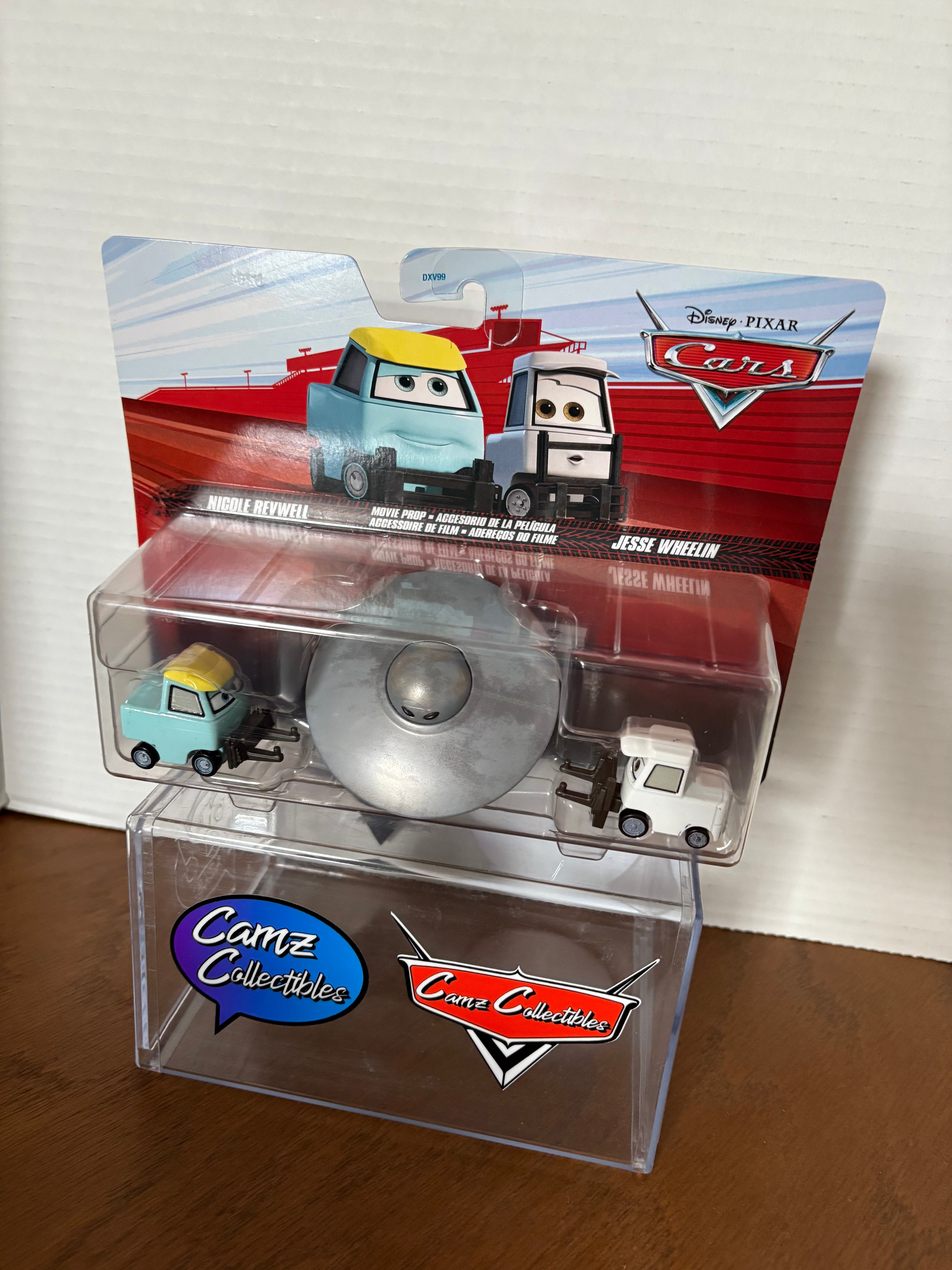 Disney Pixar Cars Nicole Revwell, Movie Prop, Jesse Wheelin
