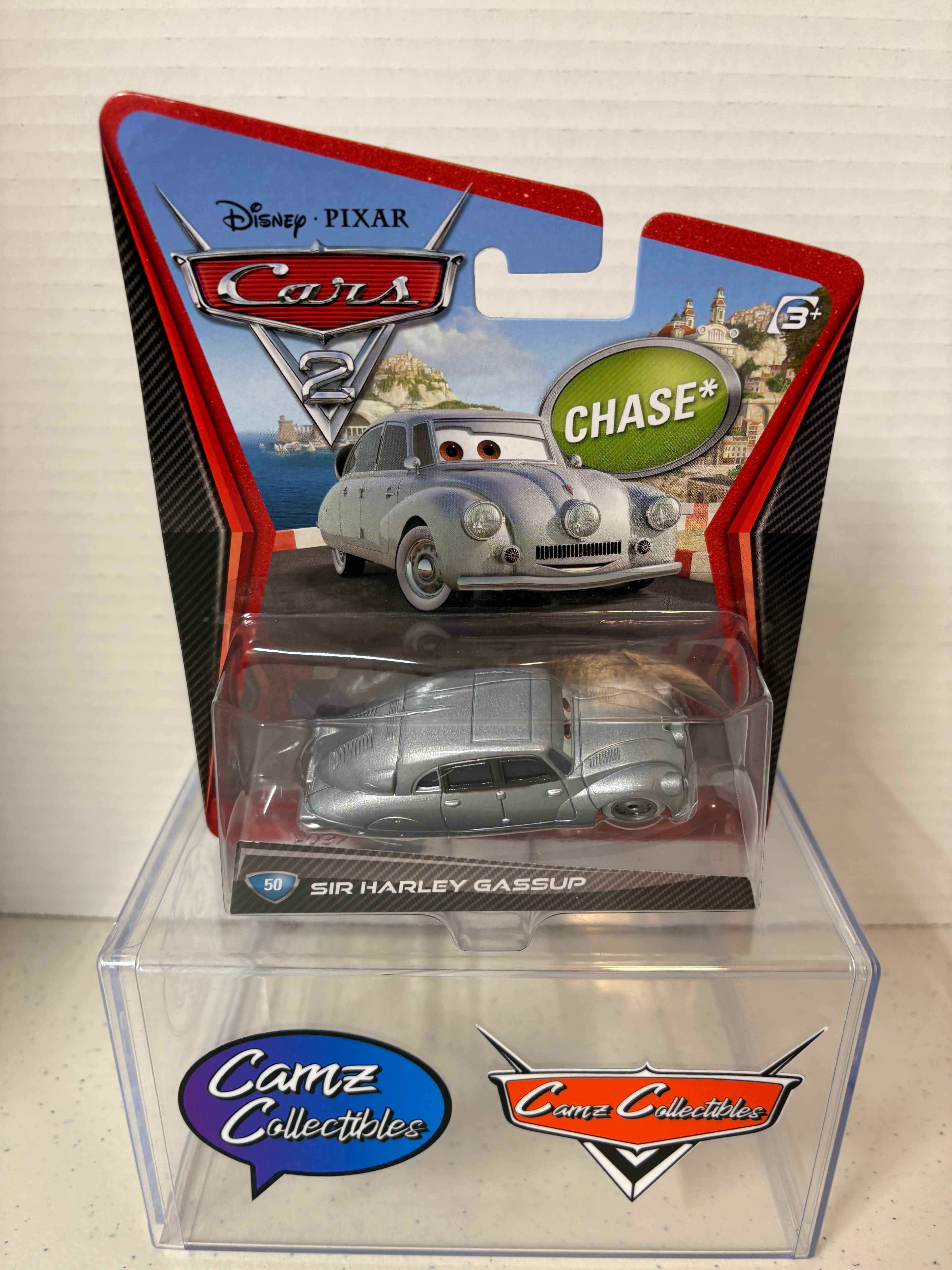 Disney Pixar Cars 2 Sir Harley Gassup (Chase)