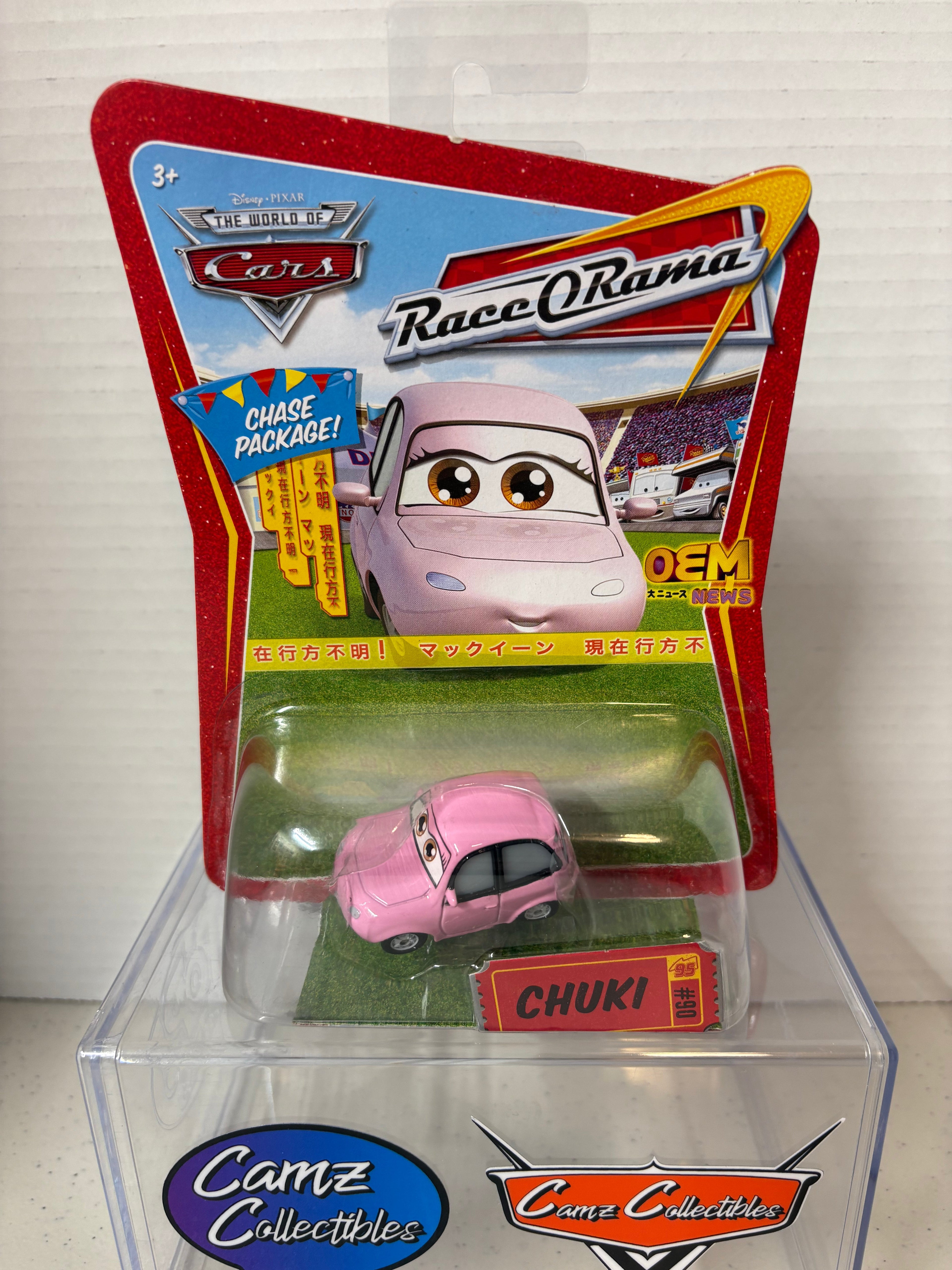 Disney Pixar Cars World of Cars Race o Rama Chuki (chase)