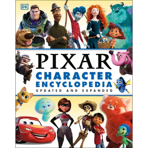 Disney Pixar Character Encyclopedia Updated & Expanded | 320+ Characters | Hardcover