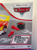 Race Ready Lightning McQueen 29 pieces and accessories packaging detail