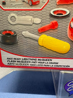 Race Ready Lightning McQueen toy box detail