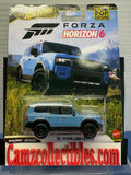 Hot Wheels Premium Forza Horizon 6 2024 Toyota Land Cruiser light blue SUV carded diecast
