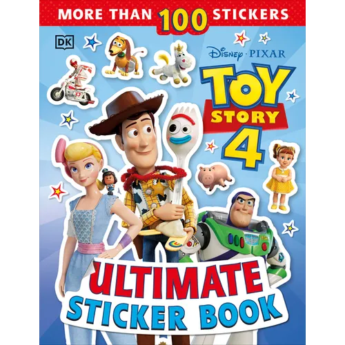 Disney Pixar Toy Story 4 Ultimate Sticker Book | Woody, Buzz & 100+ Stickers | Paperback