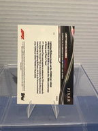 Back of Topps NOW Lightning McQueen Formula 1 Monza 2026 card number 055