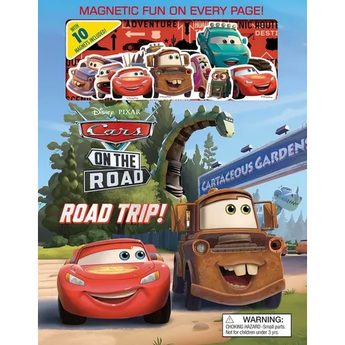 Disney Pixar Cars on the Road: Road Trip! | Lightning McQueen & Mater Magnetic Board Book